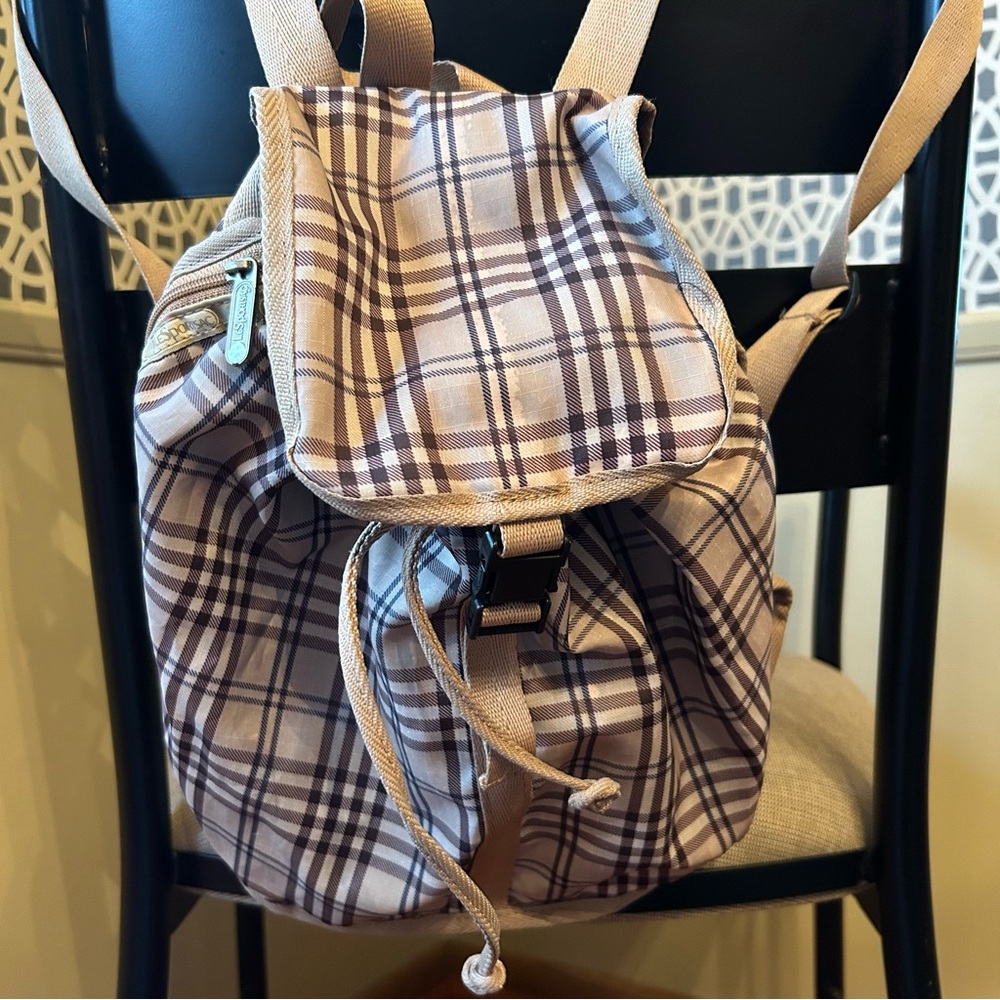 LeSportsac Burberry-Inspired Nylon Backpack